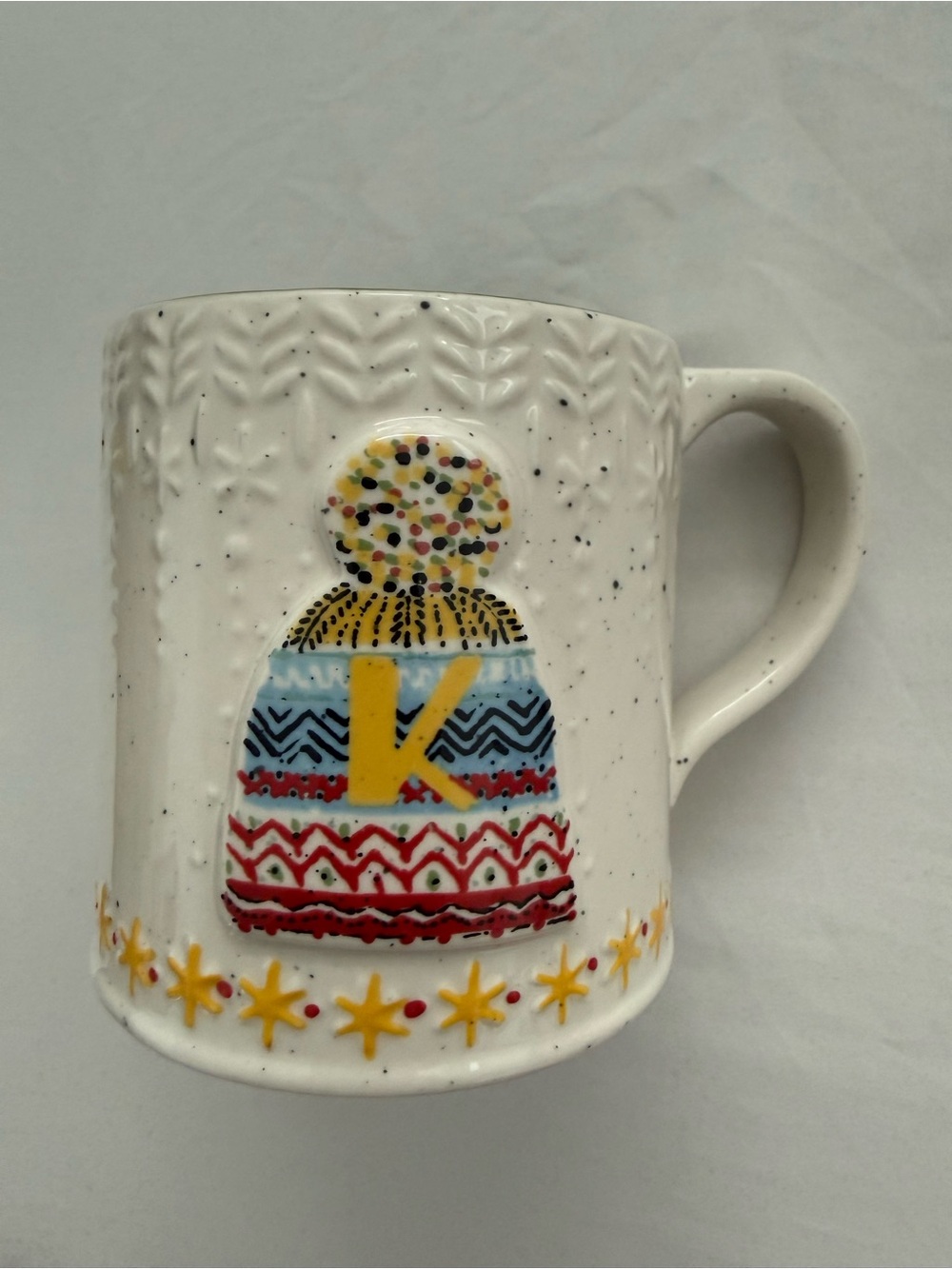 Anthropologie K Letter Mug